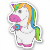 Sticker Unicorne Donut (Devant)