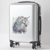 Sticker Unicorne Inspirationnelle (Sur valise)