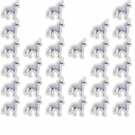 Sticker Unicornes (Devant)