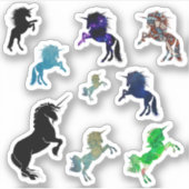 Sticker Unicornes (Devant)