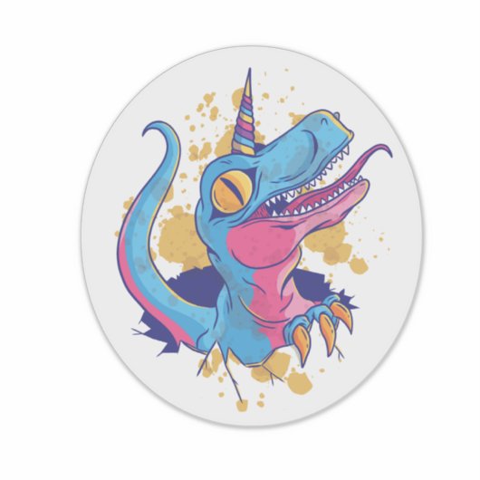 Sticker Unicornisaurus (Devant)