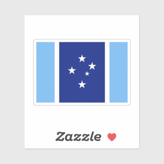 Sticker Union océanienne (Feuille)