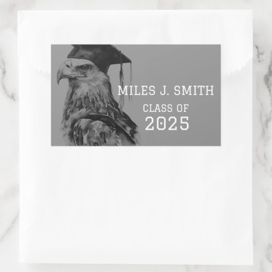 Sticker unique Enveloppe Graduate | Aigle (Sac)