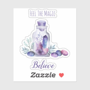 Sticker *~* Universe Cosmos Crystals Gemstones