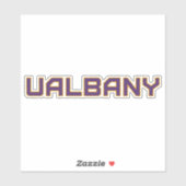 Sticker Université de Albany Wordmark (Feuille)