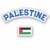 Sticker Université de Varsity de l'État de Palestine (Recto)