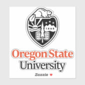 Sticker Université d'État de l'Oregon (Feuille)