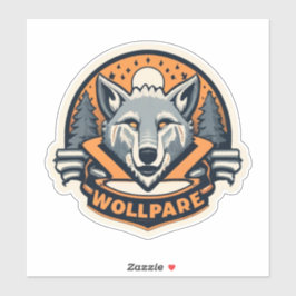 Sticker Up Your Life met Wolven