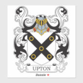 Sticker Upton Family Crest (Feuille)