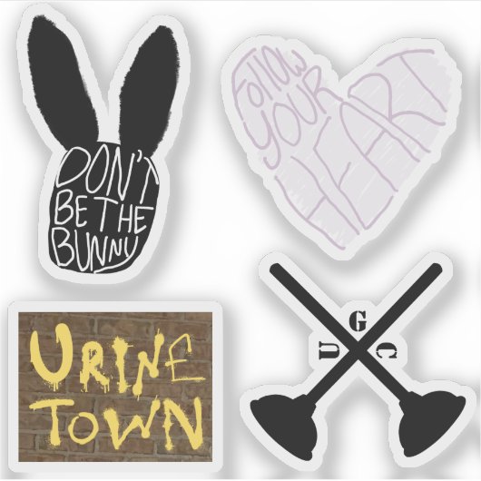 Sticker Urinetown (Devant)