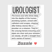 Sticker Urologue (Feuille)