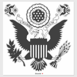 Sticker US seal