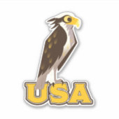 Sticker USA Bold Eagle (Devant)