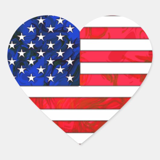 Sticker USA FLAG (Devant)