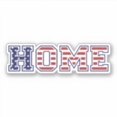 Sticker USA Home (Devant)
