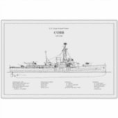 Sticker USCGC Cobb wpg-181 - BD (Devant)