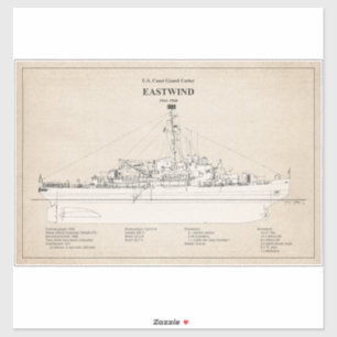 Sticker USCGC Eastwind wagb-279 - SBD