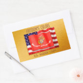 Sticker USMC, US Marine Corps, Wooshy, Sempe (Enveloppe)
