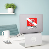 Sticker USS Oriskany (meilleures épaves) (Ordinateur portable sur le bureau)