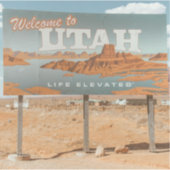 Sticker Utah Life Eleved (Devant)