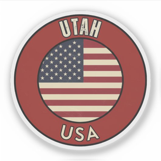 Sticker Utah's Mighty 5 - National Parks Gift (Devant)