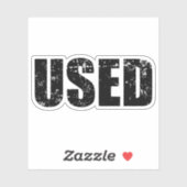 STICKER UTILISÉ (Feuille)