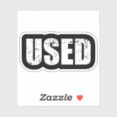 STICKER UTILISÉ (Feuille)