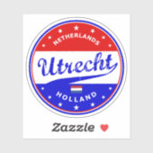 Sticker Utrecht (Feuille)