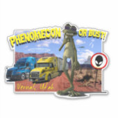 Sticker Vaca ou Bust Vinyl (Devant)