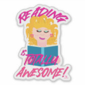 Sticker Vacances 80 Lire Livre épique Caricature Art (Devant)