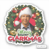 Sticker Vacances de Noël | Merry Clarkmas (Devant)
