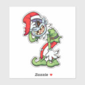 Sticker Vacances Zombie - Lutin (Feuille)