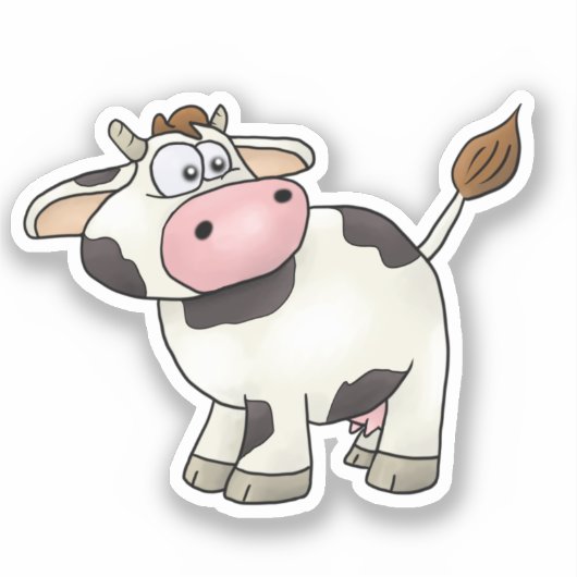 Sticker Vache (Recto)