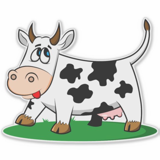 Sticker Vache (Devant)