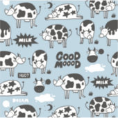 Sticker Vache et lait (Devant)