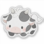 Sticker Vache mûre (Devant)