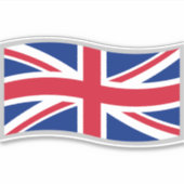 Sticker Vague Union Jack (Devant)