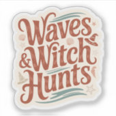 Sticker Vagues et Chasses aux Sorcières Fantastique Littér (Devant)