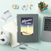 Sticker Vaisseau spatial pour Mars, voyage spatial de styl (Couverture iPad)