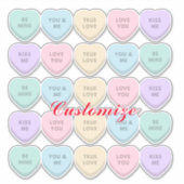 Sticker Valentine Candy Hearts Thunder_Cove (Devant)