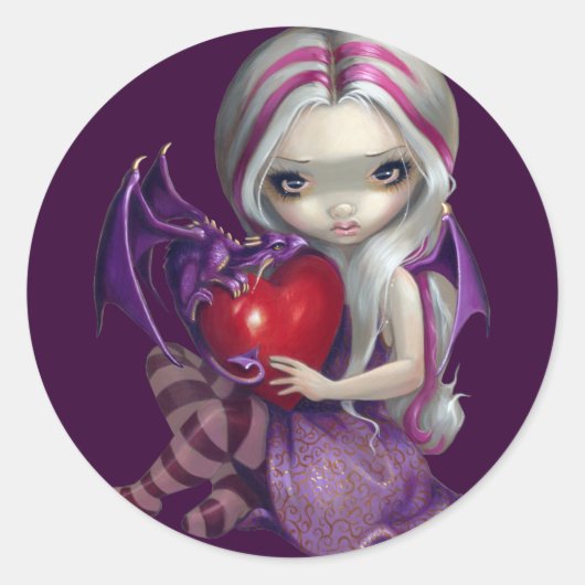 Sticker "Valentine Dragon" (Devant)