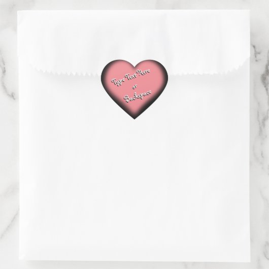 Sticker Valentine Love Sticker Personnaliser (Sac)