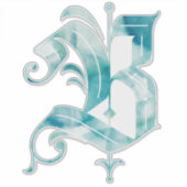 STICKER VALENTINE NOIRE -B- (Devant)