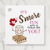 Sticker Valentines, étiquette S'more de faveur (Devant)
