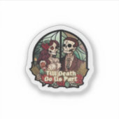 Sticker Valentines Jusqu'À La Mort Faites-Nous Partie Clas (Devant)