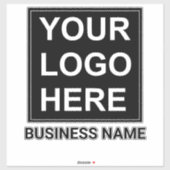 Sticker Valise personnalisée Logo & Nom | Imperméable (Feuille)