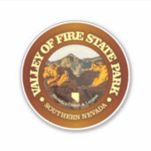 Sticker Vallée de feu SP (Devant)