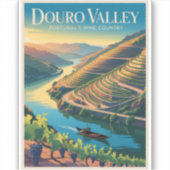 Sticker Vallée du Douro Portugal (Devant)