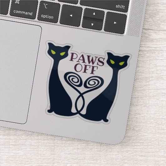 Sticker Vampire Cat Duo (Détail)