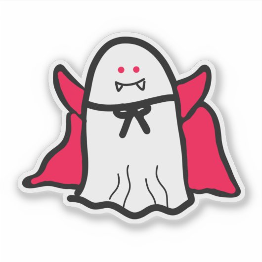 Sticker Vampire Ghost (Devant)
